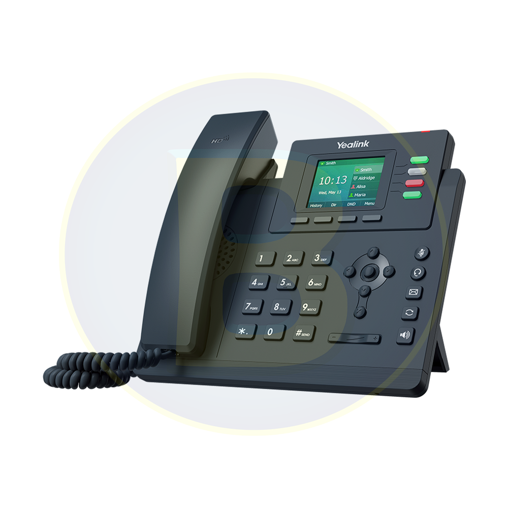 YEALINK IP PHONE 2 LINES, HD VOICE, 10/100 SWITCH SIP-T31P T2-SERIES