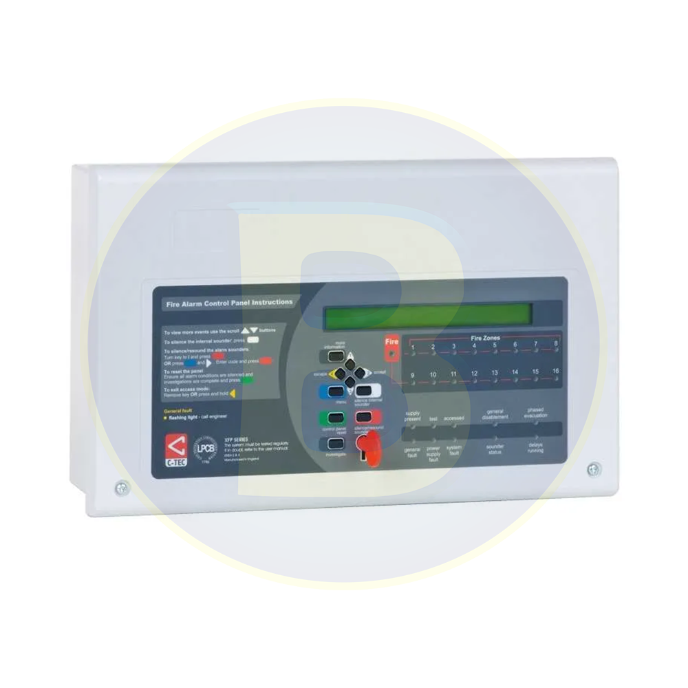 XFP SINGLE LOOP 16 ZONE FIRE ALARM CONTROL PANEL XFP501E/CA