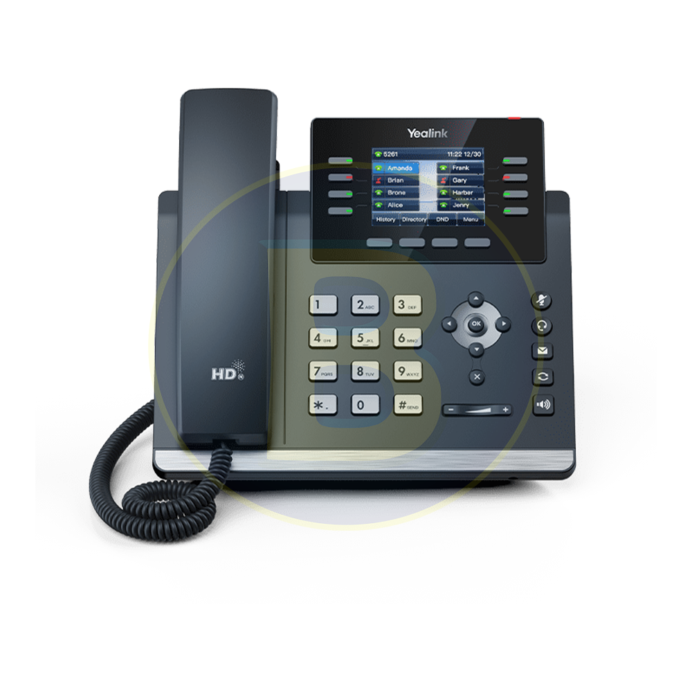 Yealink Enterprise Ultra-elegant Gigabit IP Phone SIP-T44U