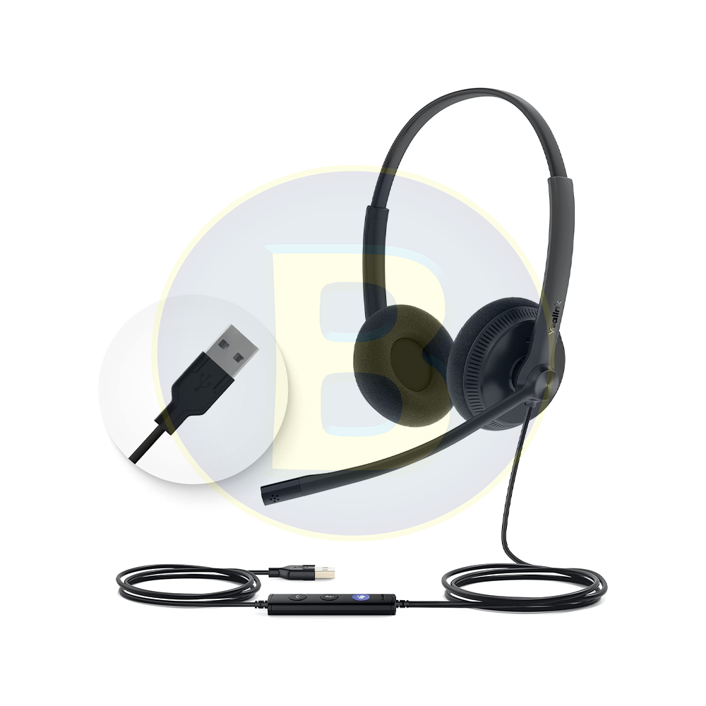 Yealink USB Wired Headset UH34 Dual UC