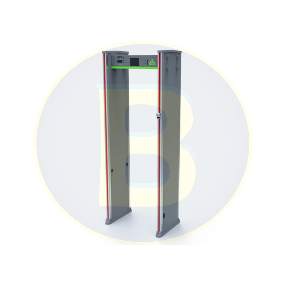 ZKTeco Walk Through Metal Detector with 7-inch LCD Display ZK-D3180S 18 Zones 