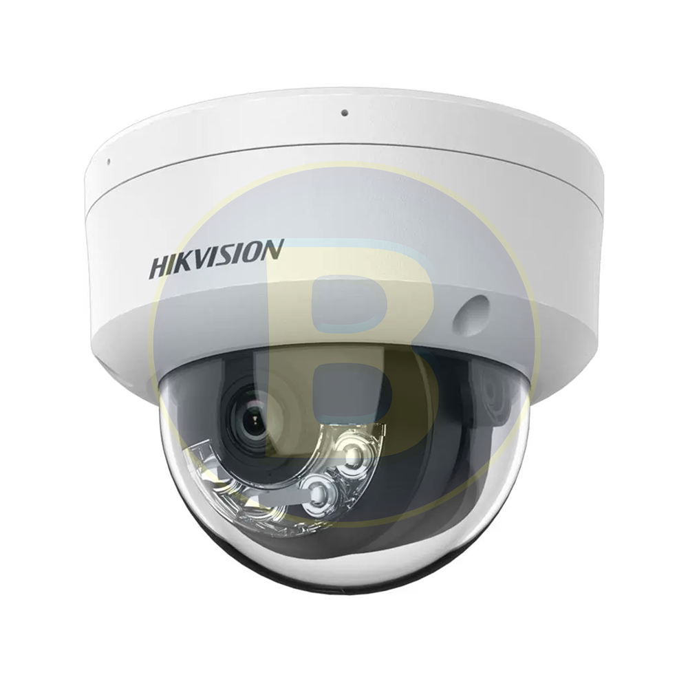 Hikvision 4 MP Smart Hybrid Light Fixed Dome Network Camera DS-2CD3041G2-LIUF(4mm)(O-STD)