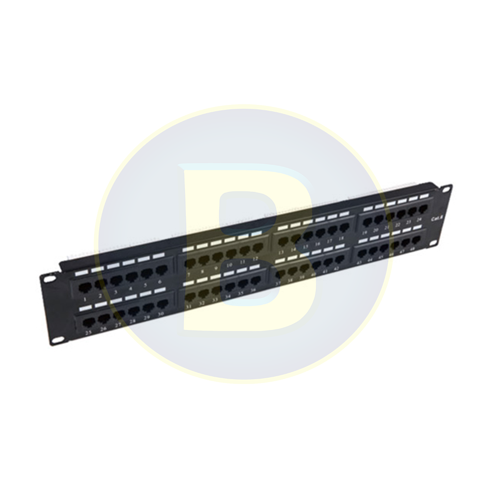 EVI 1U Cat6 Patch Panel 24 Port EPP60K2400