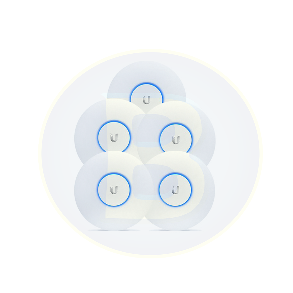 Ubiquiti 5-pack of UAP-AC-Pro without PoE Injector