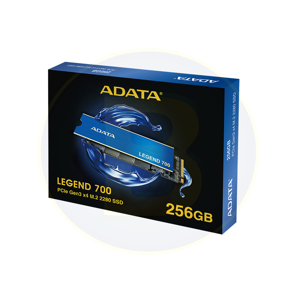 ADATA SSD 256GB PCIe Gen 3.0 x 4 M.2 2280 Legend 700 Series ALEG-700-256GCS-EC