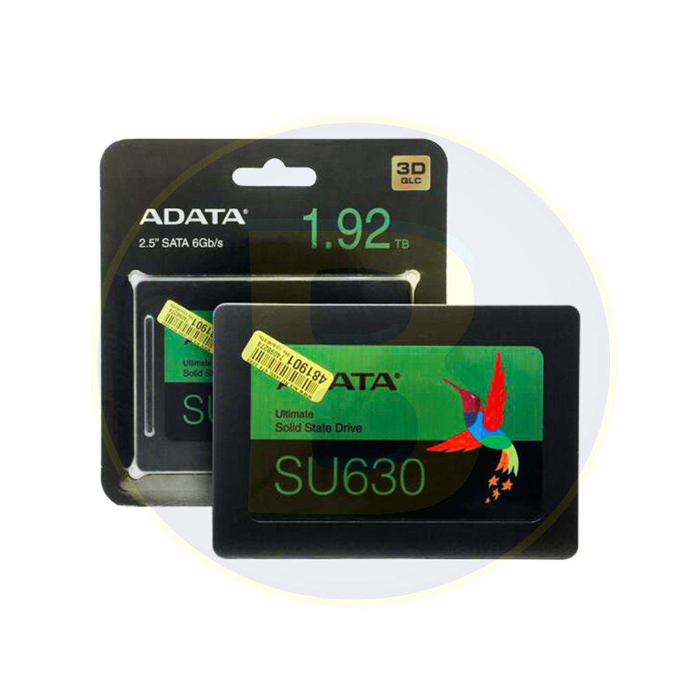 ADATA Ultimate SU630-1.92 TB Internal Solid State Drive with QLC 3D NAND Flash ASU630SS-1T92Q-R