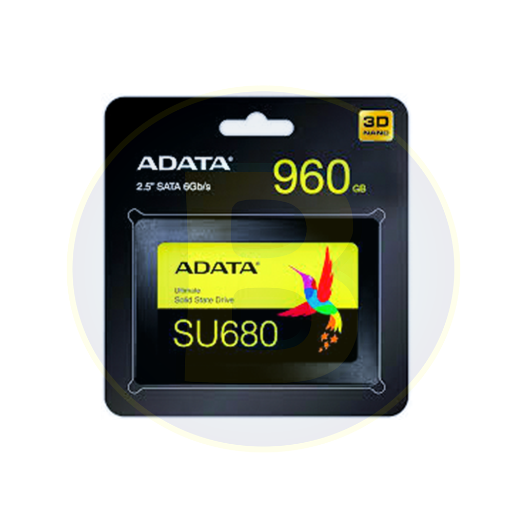 Adata SU680 960GB Ultimate 2.5" SATA 3.0 Solid State Drive AULT-SU680-960GR