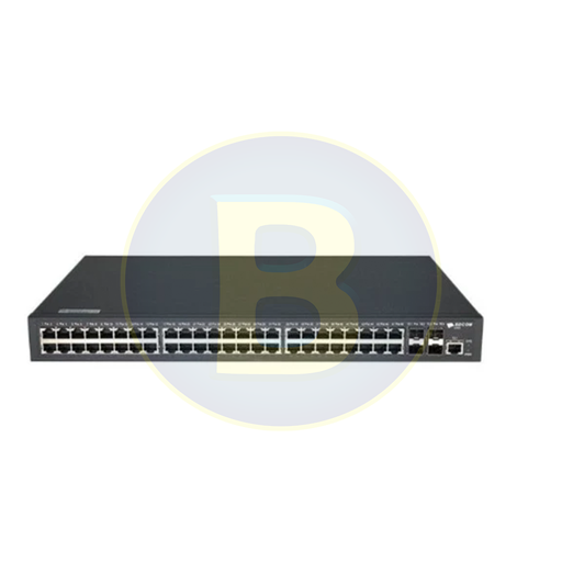 BDCOM 3 Layer 48 Port GE, Managed Gigabit Switch S2900-48T4X